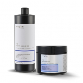 Lote Sergilac - The Argan Shampoo + Mask 500