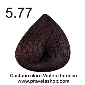 Tinte-Coloracion Sergilac con Acido Hialuronico 5.77 Castao Claro Violeta Intenso 120ml